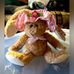 Ty Beanie Babies Bunny 🐰 Sunbonnet the bunny NWT